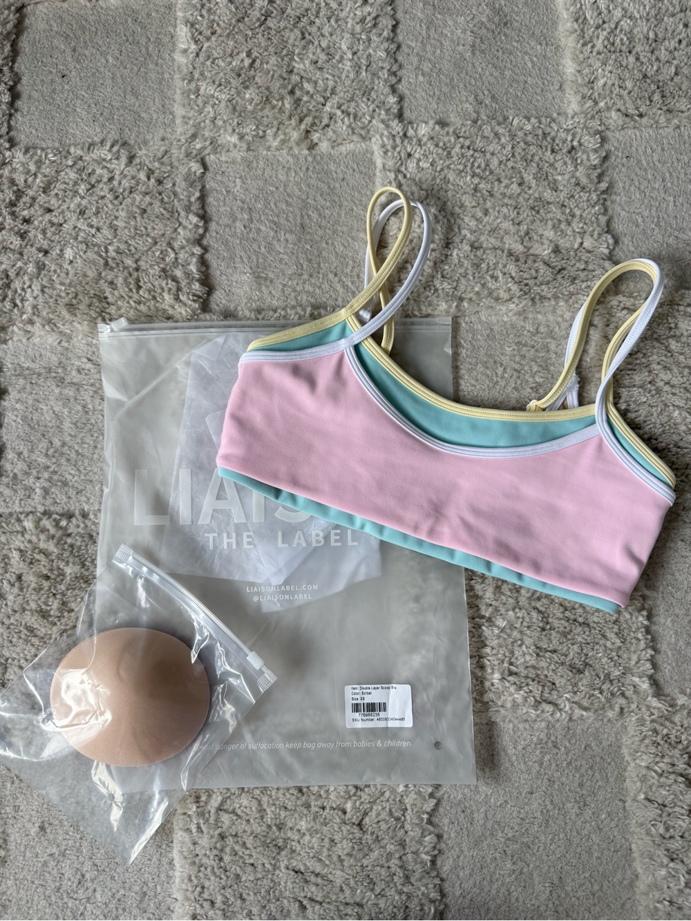 Liaison the Label - Double Layered Scoop Bra